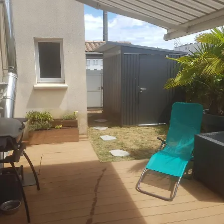 Апартаменты Joli 50 M2 Classe 3 Etoiles Avec Terrasse Et Jardin Ла-Рошель